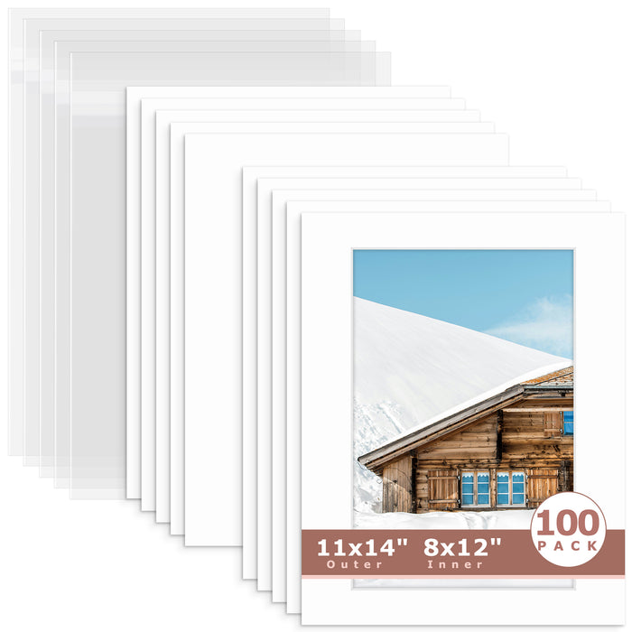 8x12 (7.5x11.5 exact opening) / N501 White