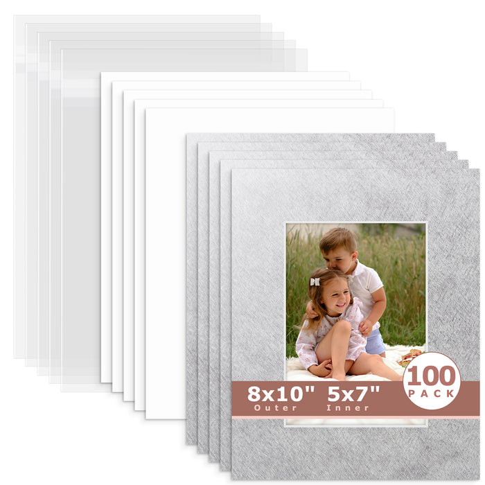 5x7 (4.5x6.5 exact opening) / N137 Silver