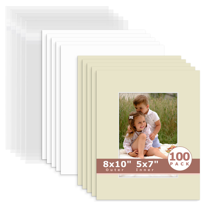 5x7 (4.5x6.5 exact opening) / N120 Light Gray