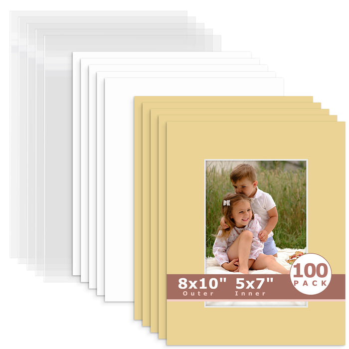 5x7 (4.5x6.5 exact opening) / N158 Indian Tan