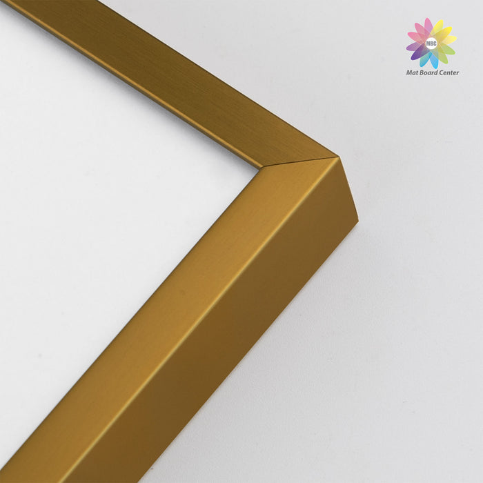 11x14 Aluminum Picture Frame With White Mat For 8.5x11 Photo Bronze(6 Pcs Per Box)