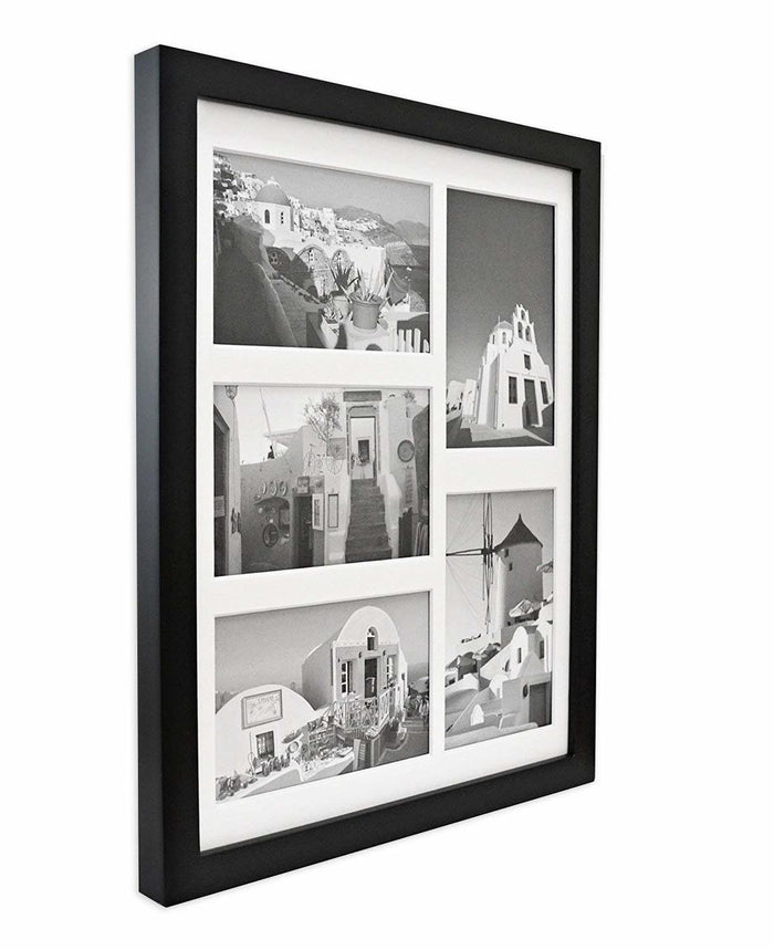11x14 Black Collage Picture Frames for Five 4x6 Pictures Wood Frame (10 Pcs per Box)