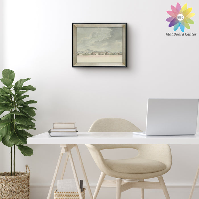 11x14 Collage Picture Frame Displays Five 4x6 Pictures Black/Silver Color (8 Pcs per Box)