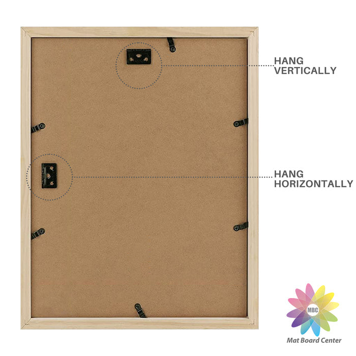 11x14 Wood Frame for 8.5x11 Picture Black (10 Pcs per Box)