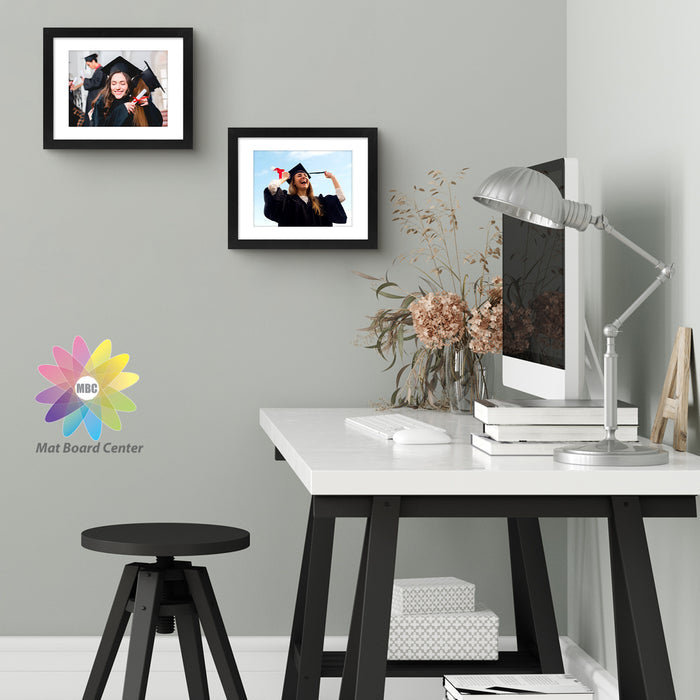 11x14 Wood Frame for 8.5x11 Picture Black (10 Pcs per Box)