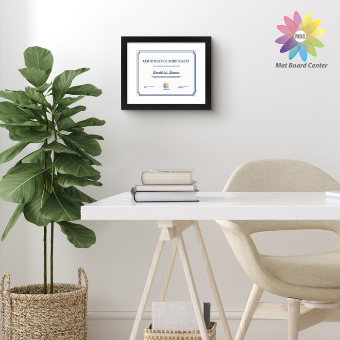 11x14 Wood Frame for 8.5x11 Picture Black (10 Pcs per Box)