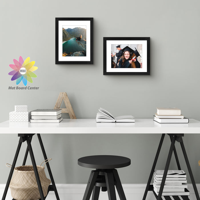 11x14 Wood Frame for 8.5x11 Picture Black (10 Pcs per Box)