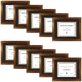 11x14 Diploma Frame for 8x10 Certificate Dark Gold Color (10 Pcs per Box)