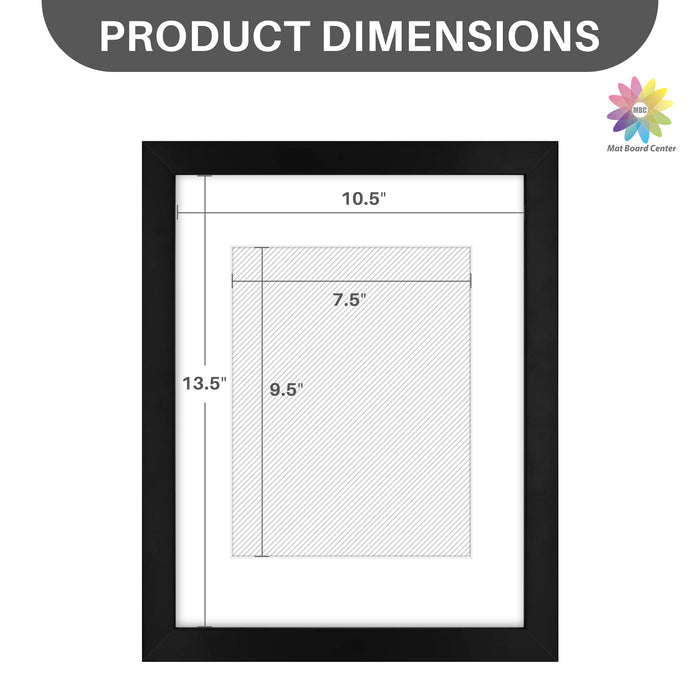 11x14 Frame for 8x10 Picture Wood, Smooth Finish (10 Pcs per Box)