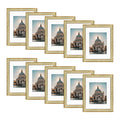 11x14 Picture Frame with White Mat for 8x10 Photo (10 Pcs Per Box)