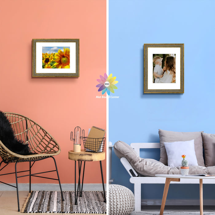 11x14 Picture Frame with White Mat for 8x10 Picture (10 Pcs Per Box)