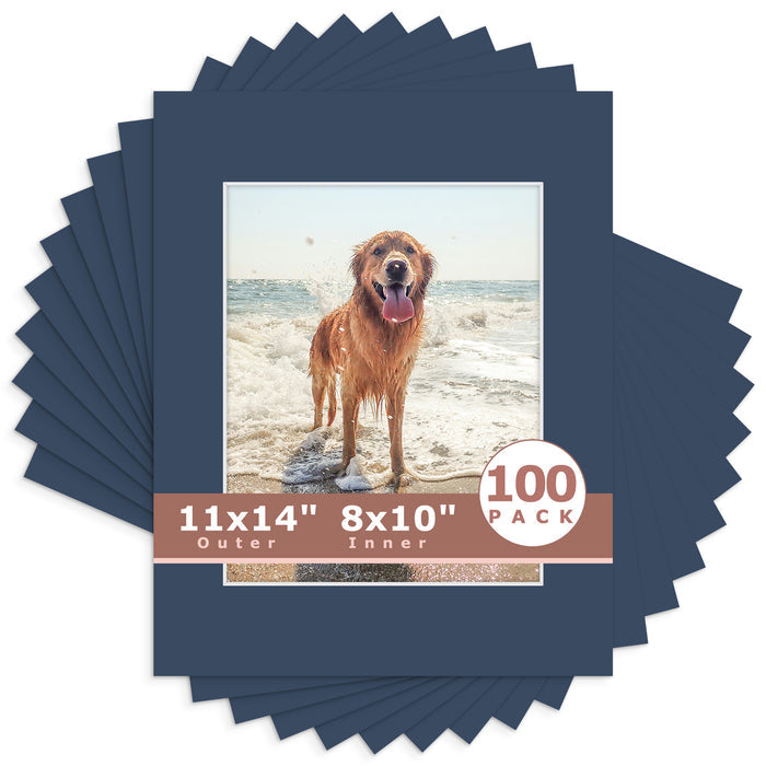 8x10 (7.5x9.5 exact opening) / N141 Dignity Blue