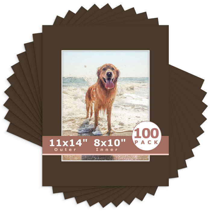 8x10 (7.5x9.5 exact opening) / N148 Well-Bred Brown