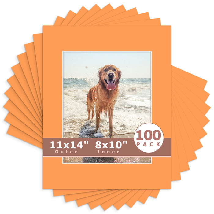8x10 (7.5x9.5 exact opening) / N178 Orange