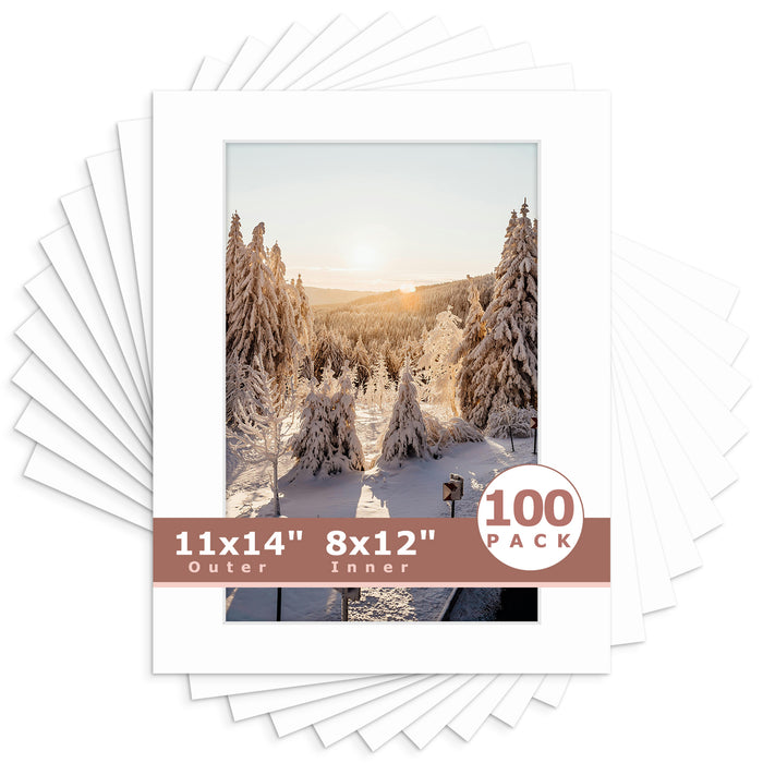 8x12 (7.5x11.5 exact opening) / N501 White