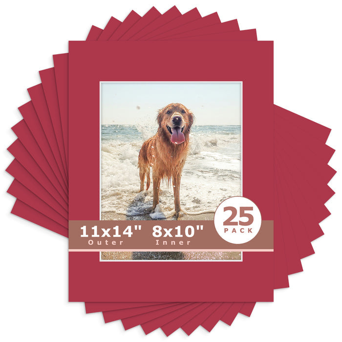 8x10 (7.5x9.5 exact opening) / N117 China Red