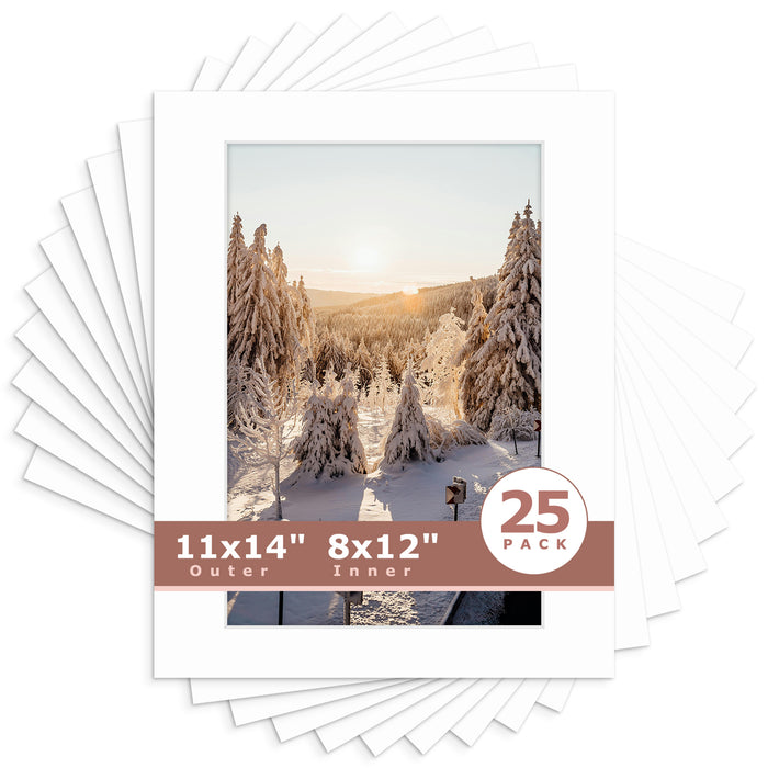 8x12 (7.5x11.5 exact opening) / N501 White