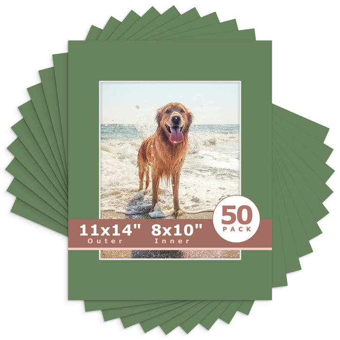 8x10 (7.5x9.5 exact opening) / N131 Basque Green