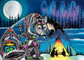 12 Moons Art Cards - a card for every month! - by Indigenous Artist Jessica Somers indigenous art gift by Jessica Somers Canada