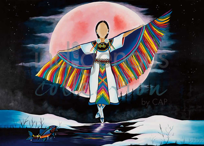 12 Moons Art Cards - a card for every month! - by Indigenous Artist Jessica Somers indigenous art gift by Jessica Somers Canada