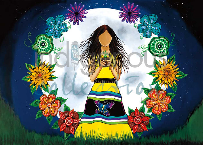 12 Moons Art Cards - a card for every month! - by Indigenous Artist Jessica Somers indigenous art gift by Jessica Somers Canada