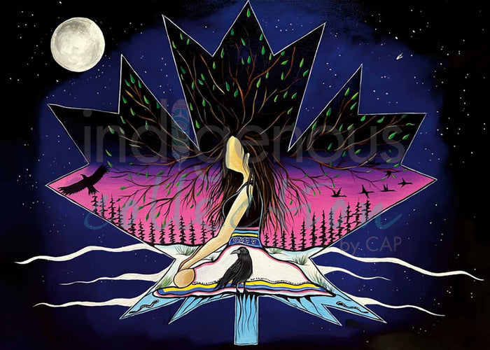 12 Moons Art Cards - a card for every month! - by Indigenous Artist Jessica Somers indigenous art gift by Jessica Somers Canada
