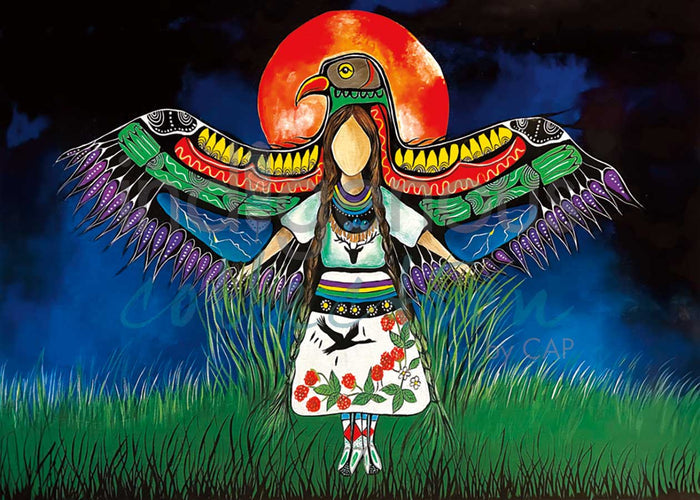 12 Moons Art Cards - a card for every month! - by Indigenous Artist Jessica Somers indigenous art gift by Jessica Somers Canada