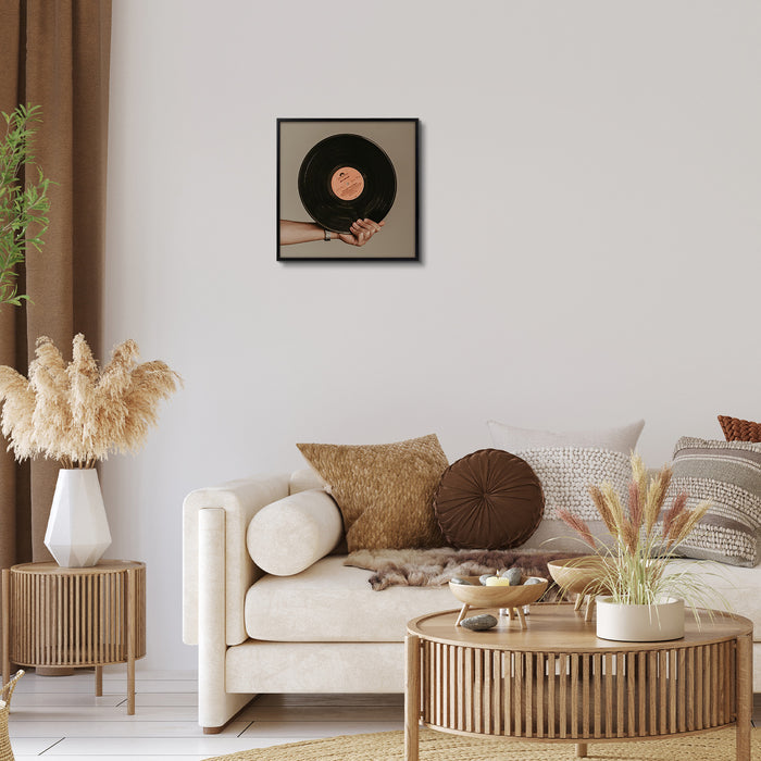 12.5x12.5 Aluminum Frame for 12.5x12.5 Picture Vinyl Frames Black (5 Pcs per Box)