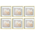 12x12 Floating Frame Displays Any Size Photo up to 12 by 12 (6 Pcs Per Box) Gold