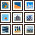 12x12 Picture Frame with White Mat for 8x8 Photo (9 Pcs Per Box)