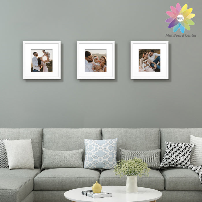 12x12 Wood Frame for 8x8 Picture Smooth Finish (9 Pcs per Box)