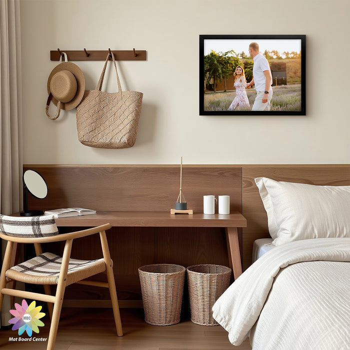 12x16 Black Collage Picture Frame Displays Four 5x7 Photos (8 Pcs Per Box)