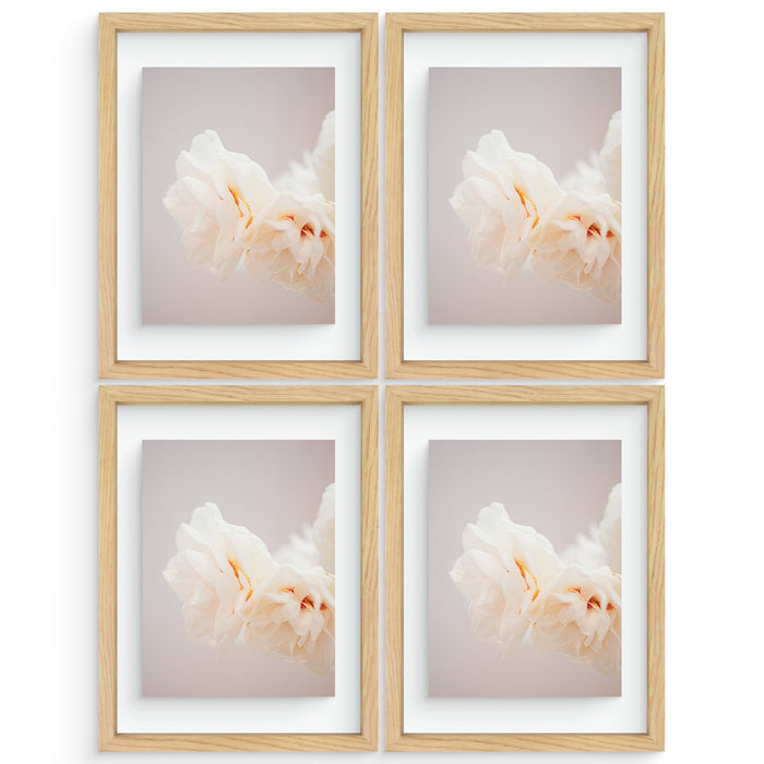 12x16 Floating Frame (4 Pcs Per Box) Natural Wood