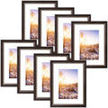 12x16 Ornate Picture Frame for 8x12 Photo with White Mat Brown and Ornate Gold Color (8 Pcs per Box)
