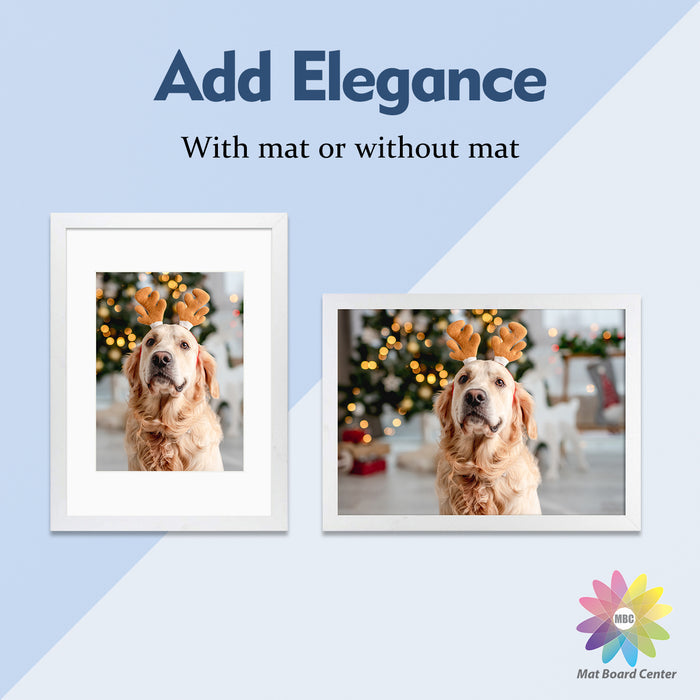 12x16 Picture Frame for 8.5x11 Picture White (8 Pcs per Box)
