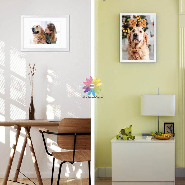12x16 Picture Frame for 8.5x11 Picture White (8 Pcs per Box)