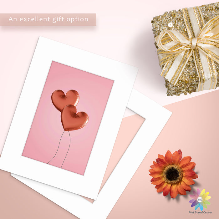 12x16 Picture Mats For 8x12 Photos - Pack of 50