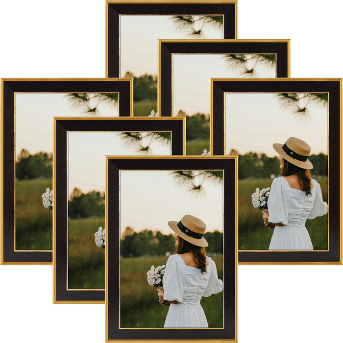 12x18 Picture Frame Black/Classic Gold Color (6 Pcs per Box)