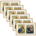 12x19 Aluminum Collage Picture Frame for Two 8x10 Photos Bronze (6 Pcs per Box)