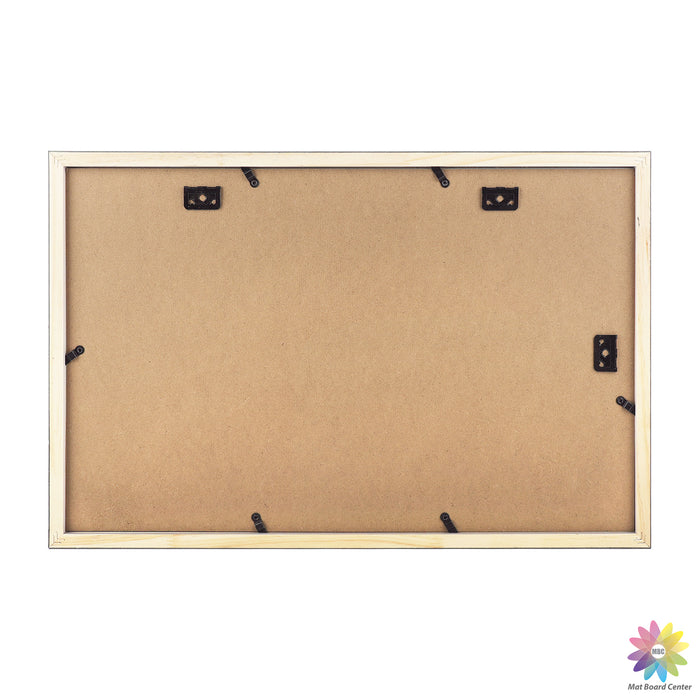 12x19 Black Wood Picture Frame Displays Two 8x10 Photo (8 Pcs Per Box)