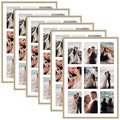 13.6x19.7 Collage Picture Frame With White Mat Display Nine 4x6 Photo(6 Pcs Per Box)