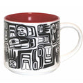 16 oz "Eagle Crest indigenous art mug by Ben Houstie Canada