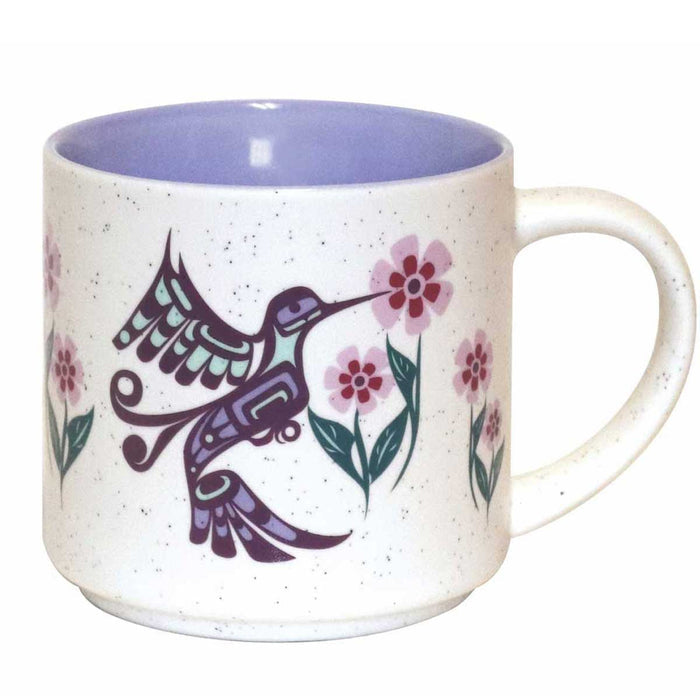 16 oz "Hummingbirds indigenous art mug by Francis Dick Canada