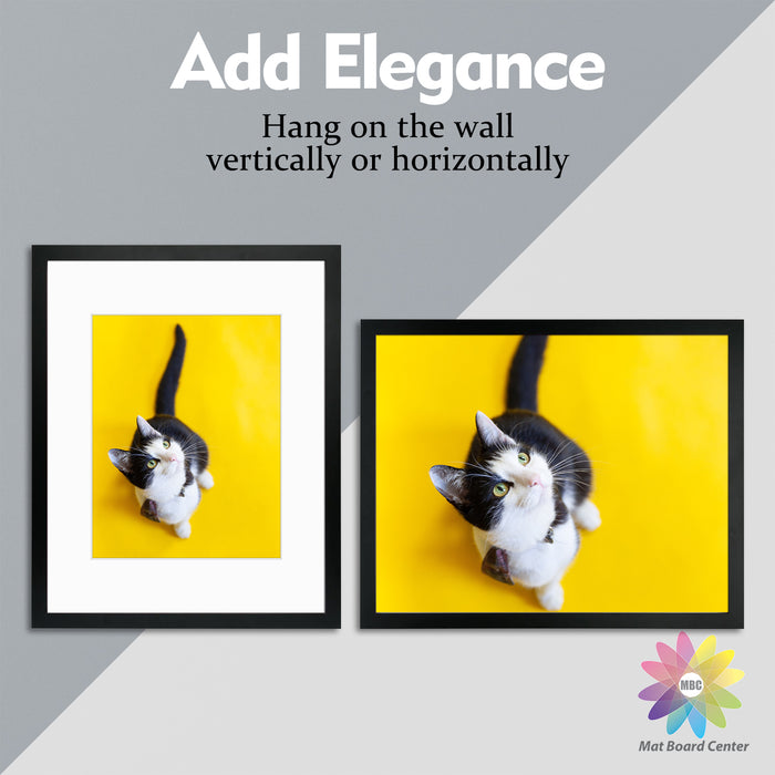 16x20 Frame for 11x14 Picture Black MDF (3 Pcs Per Box)