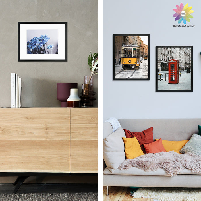 16x20 Frame for 11x14 Picture Black MDF (3 Pcs Per Box)