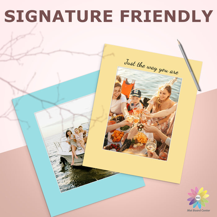16x20 Mixed Color Mats For 11x14 Picture-Pack of 20