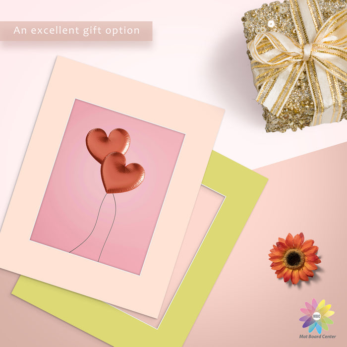 16x20 Mixed Color Mats For 11x14 Picture-Pack of 20