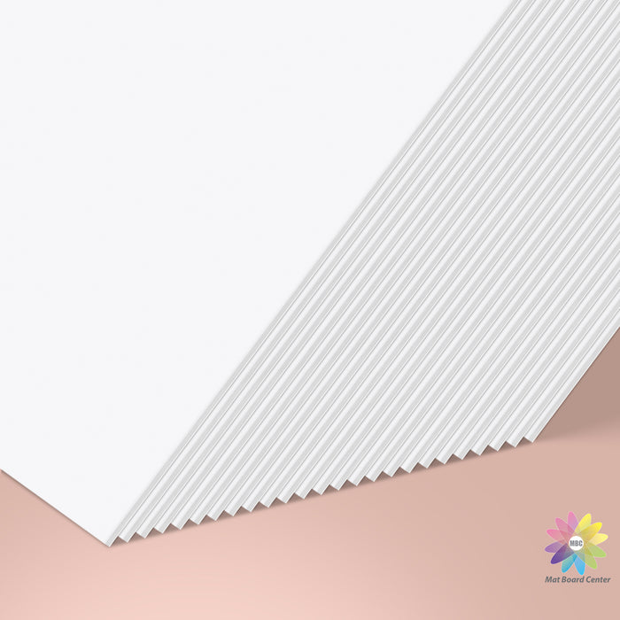 16x20 Uncut Mat Boards - Pack of 50