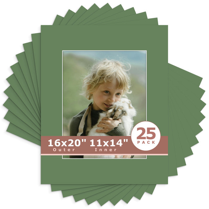 11x14 (exact opening 10.5x13.5) / N131 Basque Green