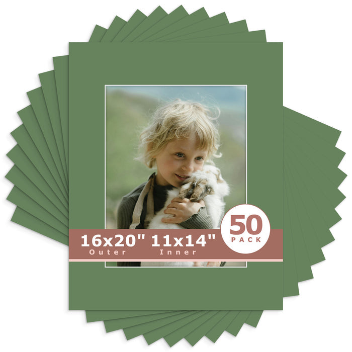 11x14 (exact opening 10.5x13.5) / N131 Basque Green